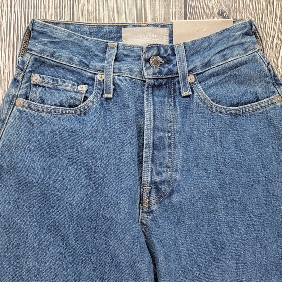 Everlane NWT The Curvy 90s Cheeky Straight Ankle Jeans - Picture 5 of 12